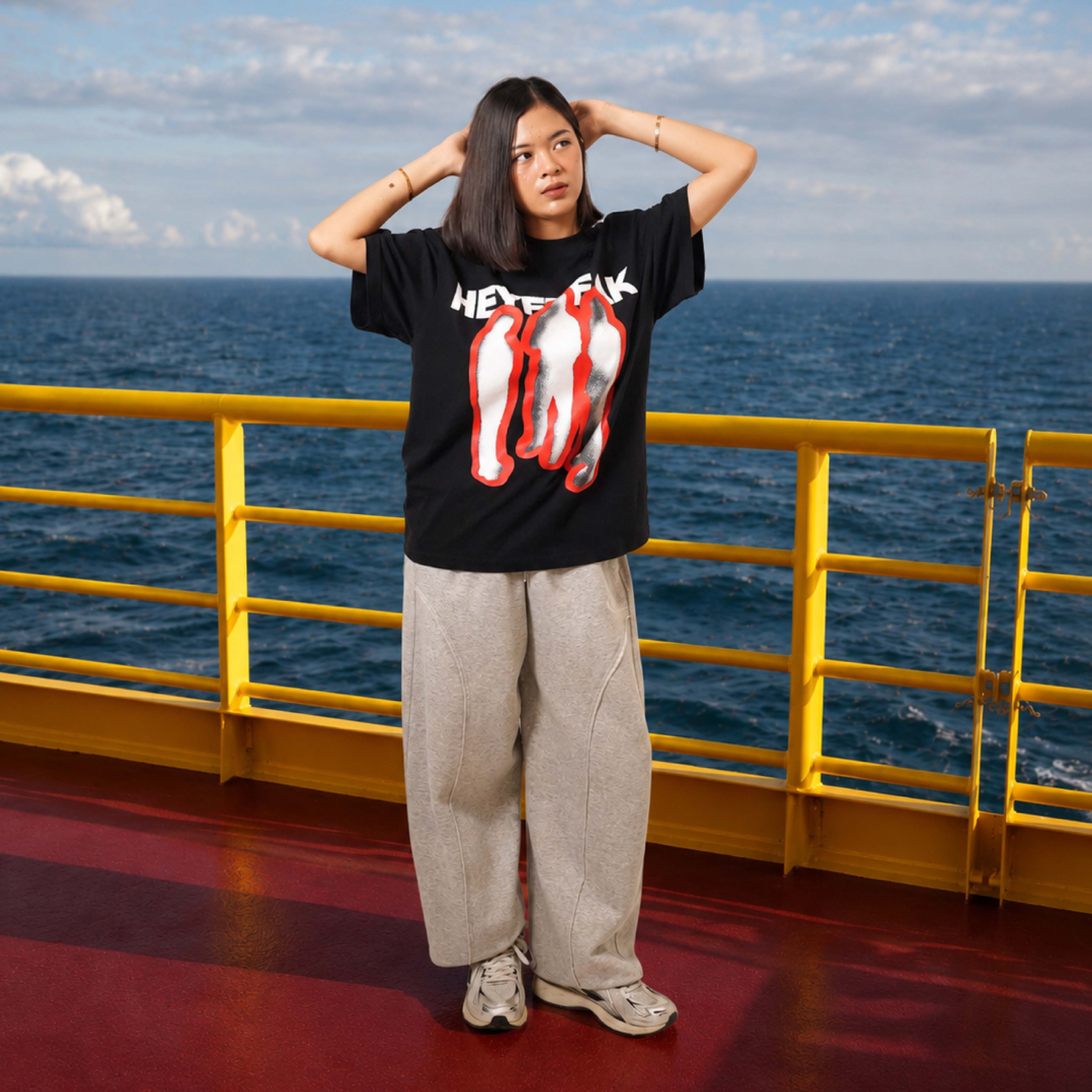 Heyfreak T-shirt Oversize Talk Of Man