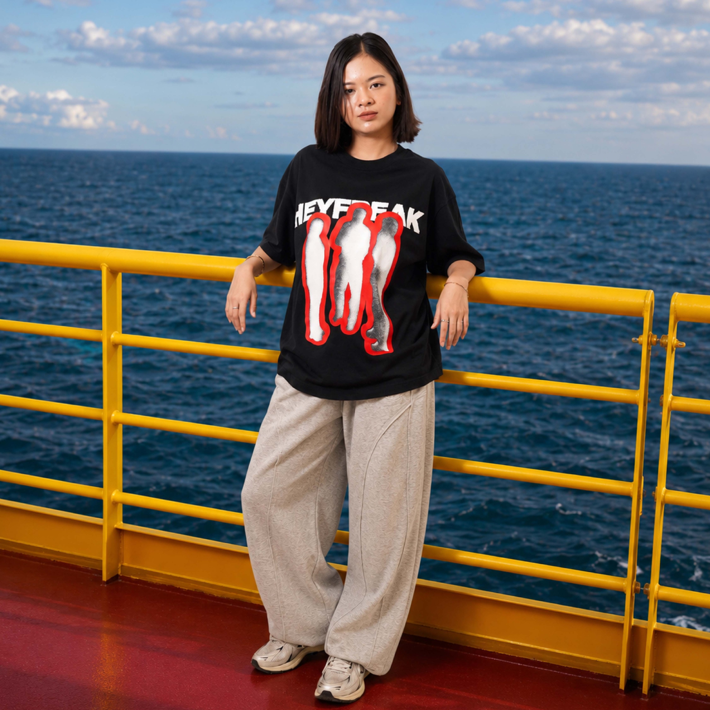 Heyfreak T-shirt Oversize Talk Of Man