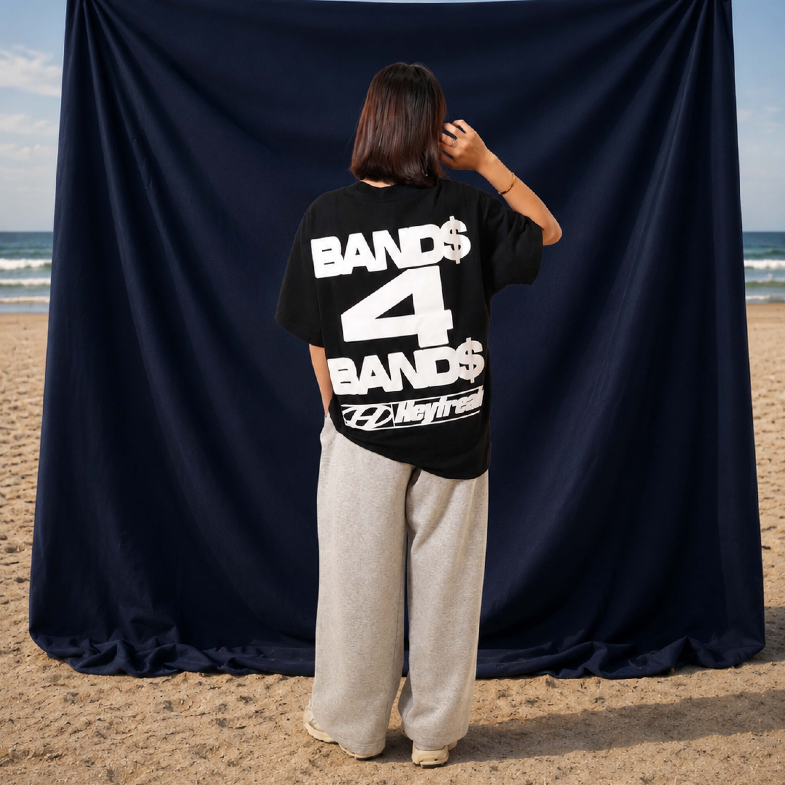 Heyfreak T-shirt Oversize Bandz