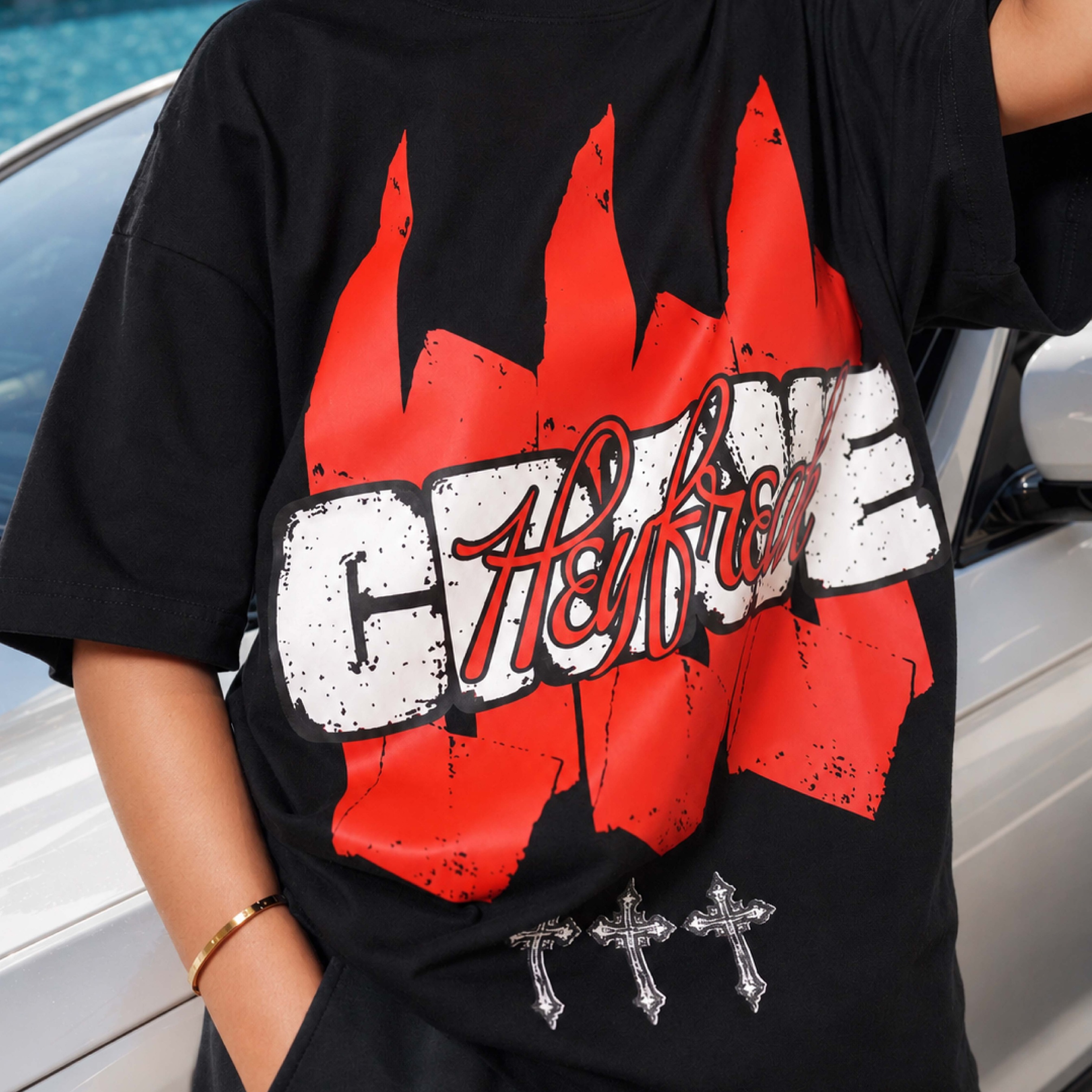 Heyfreak T-shirt Oversize 666 Crave