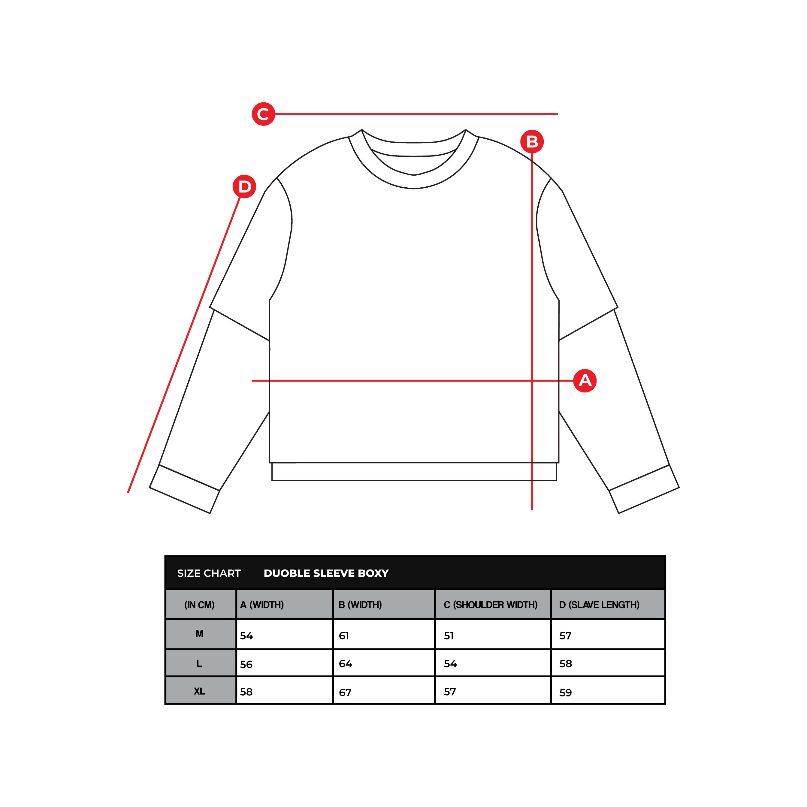 Heyfreak Double Sleeve Boxy | Longsleeve Boxy Double Layer | Yoru
