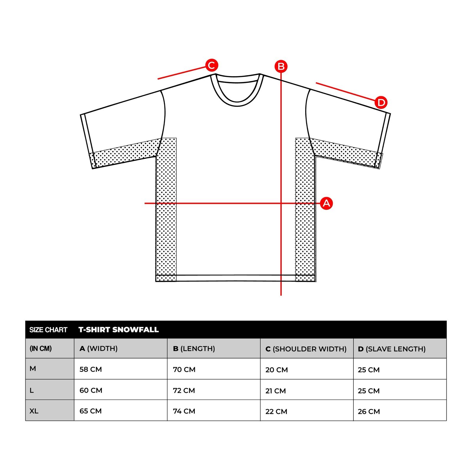 Heyfreak T-shirt Oversize Snowfall