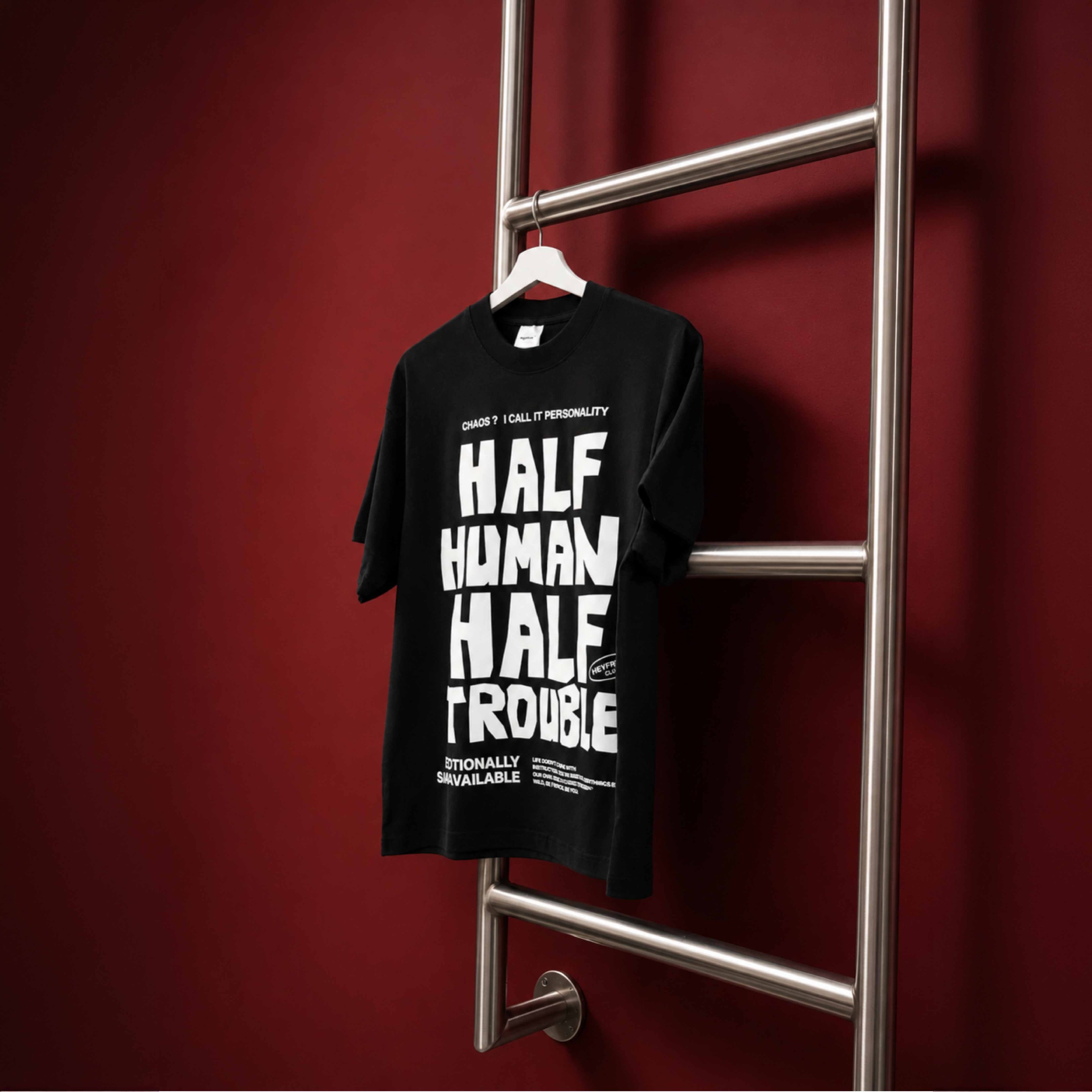Heyfreak T-shirt Boxy Oversize Human And Trouble