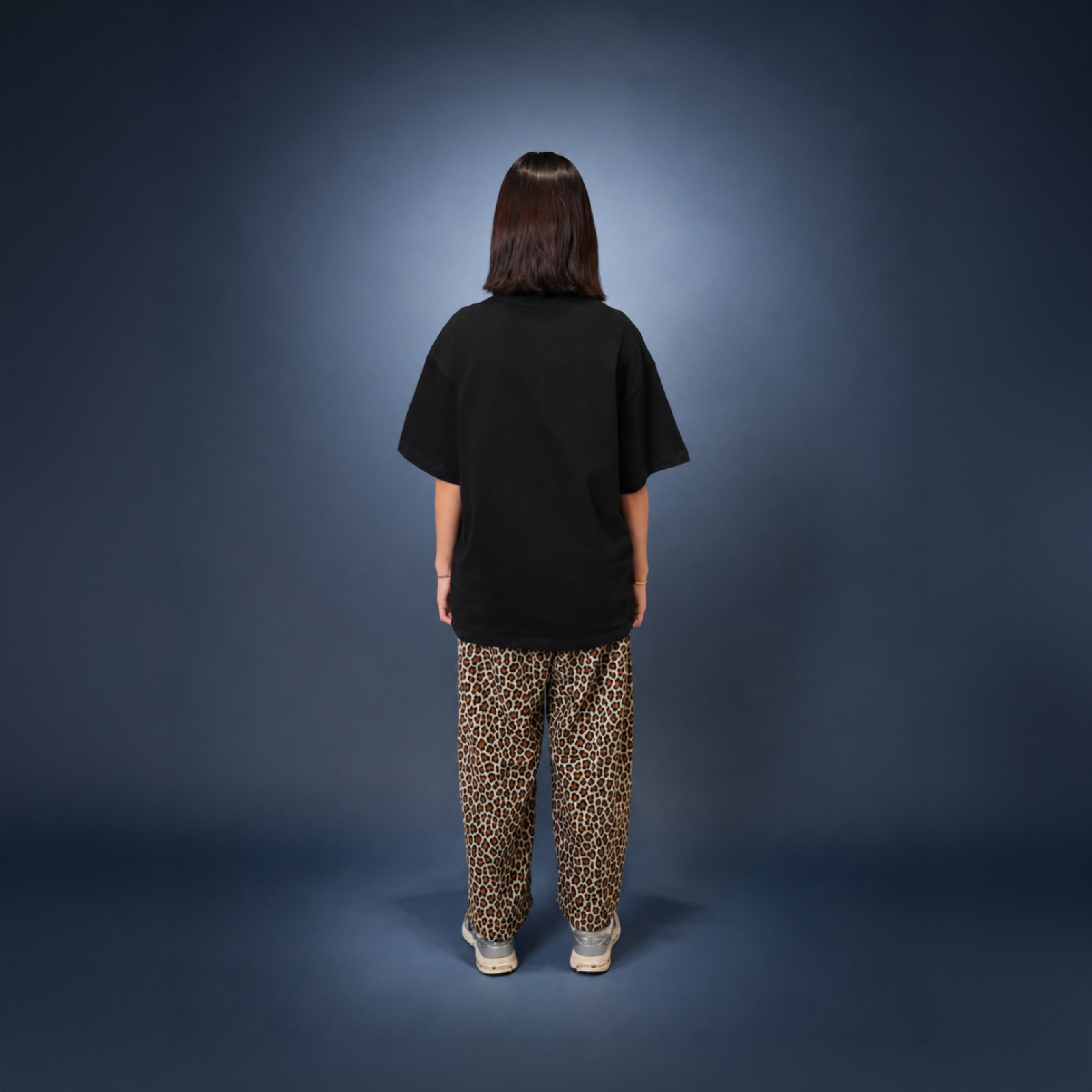 Heyfreak T-shirt Oversize Fake Gold