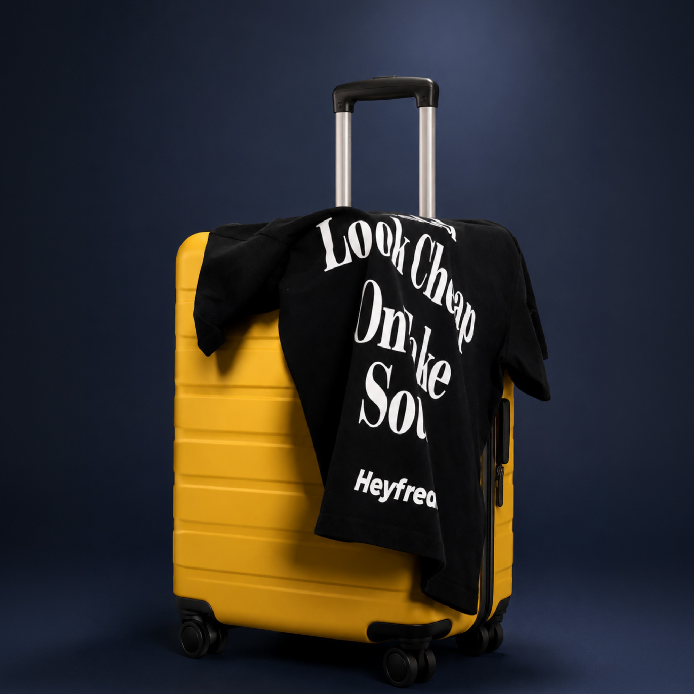 Heyfreak T-shirt Oversize Fake Gold