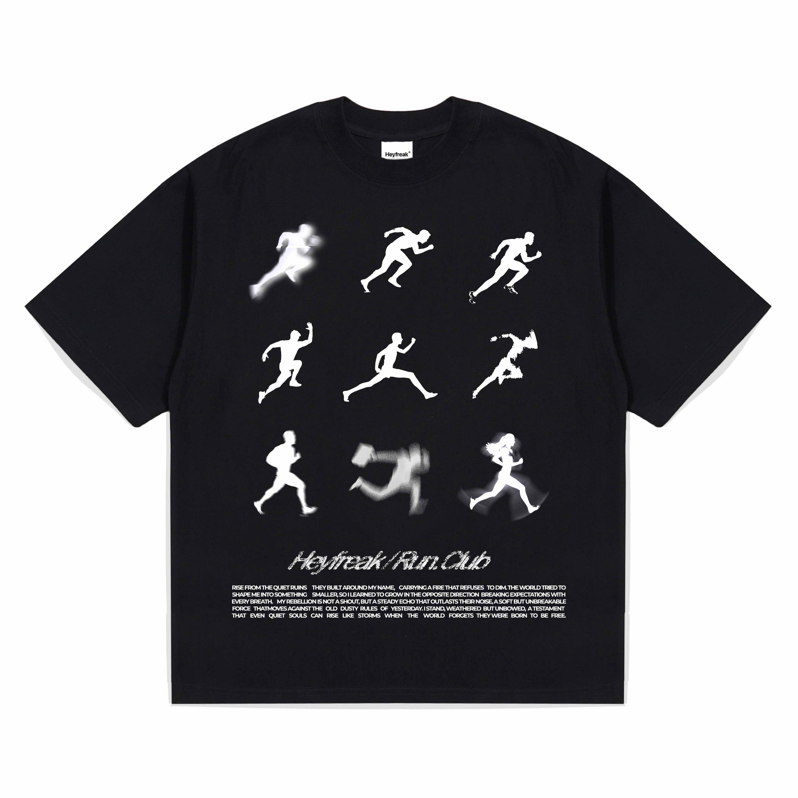 Heyfreak T-shirt Oversize Run Club