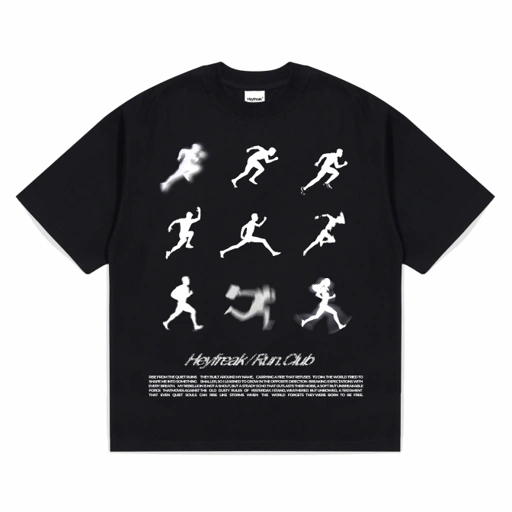 Image of Heyfreak T-shirt Oversize Run Club