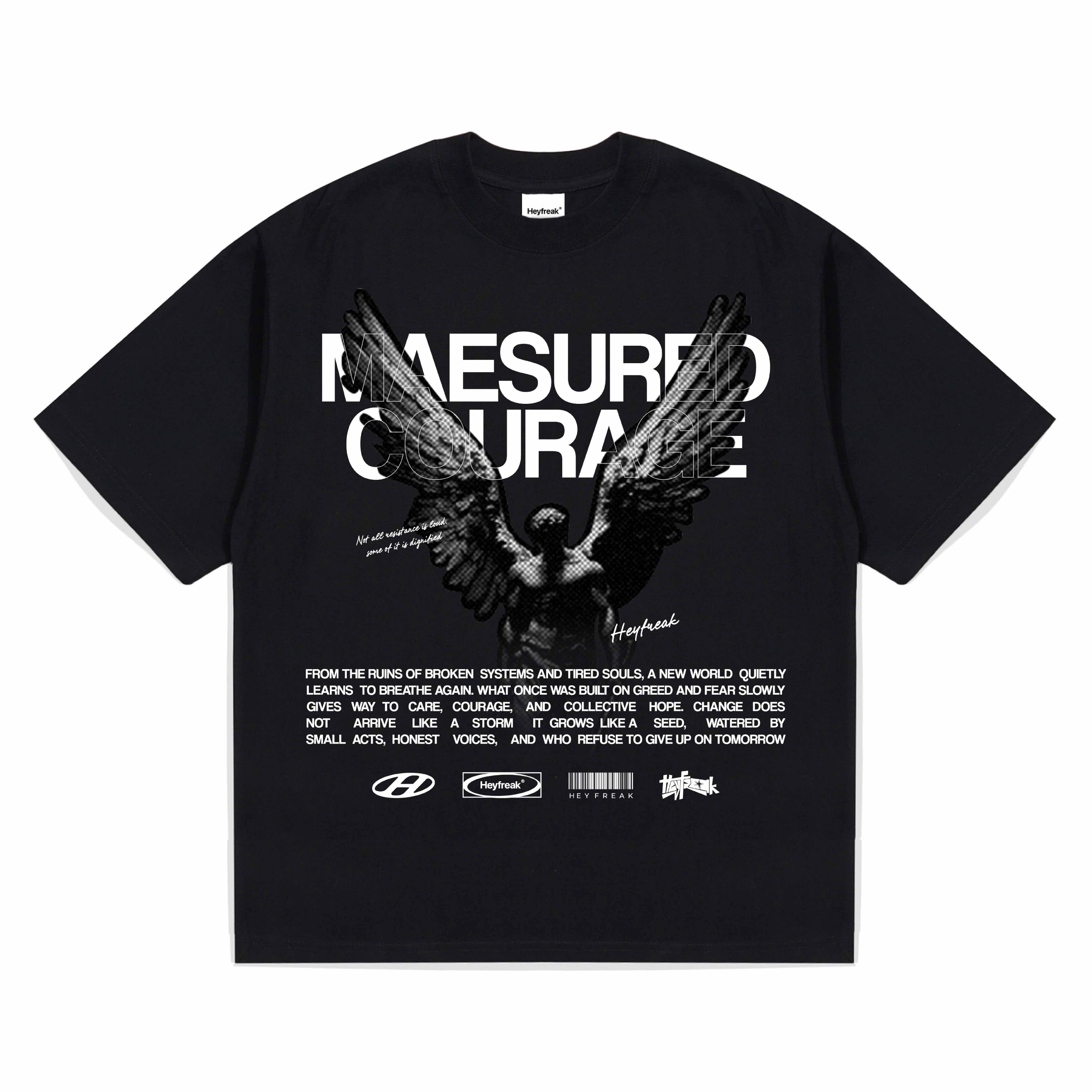 Heyfreak T-shirt Oversize Courage