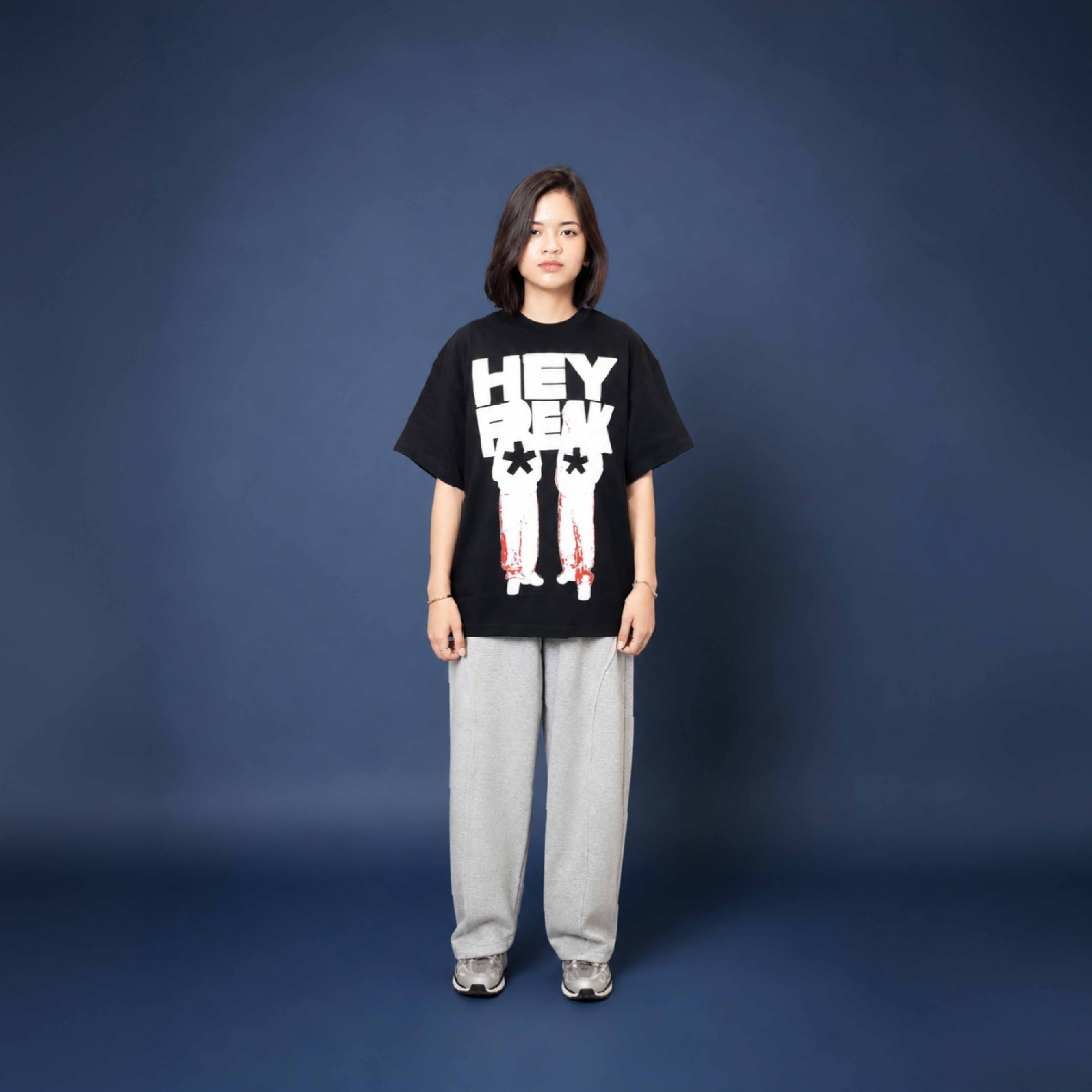 Heyfreak T-shirt Oversize Two Shadow