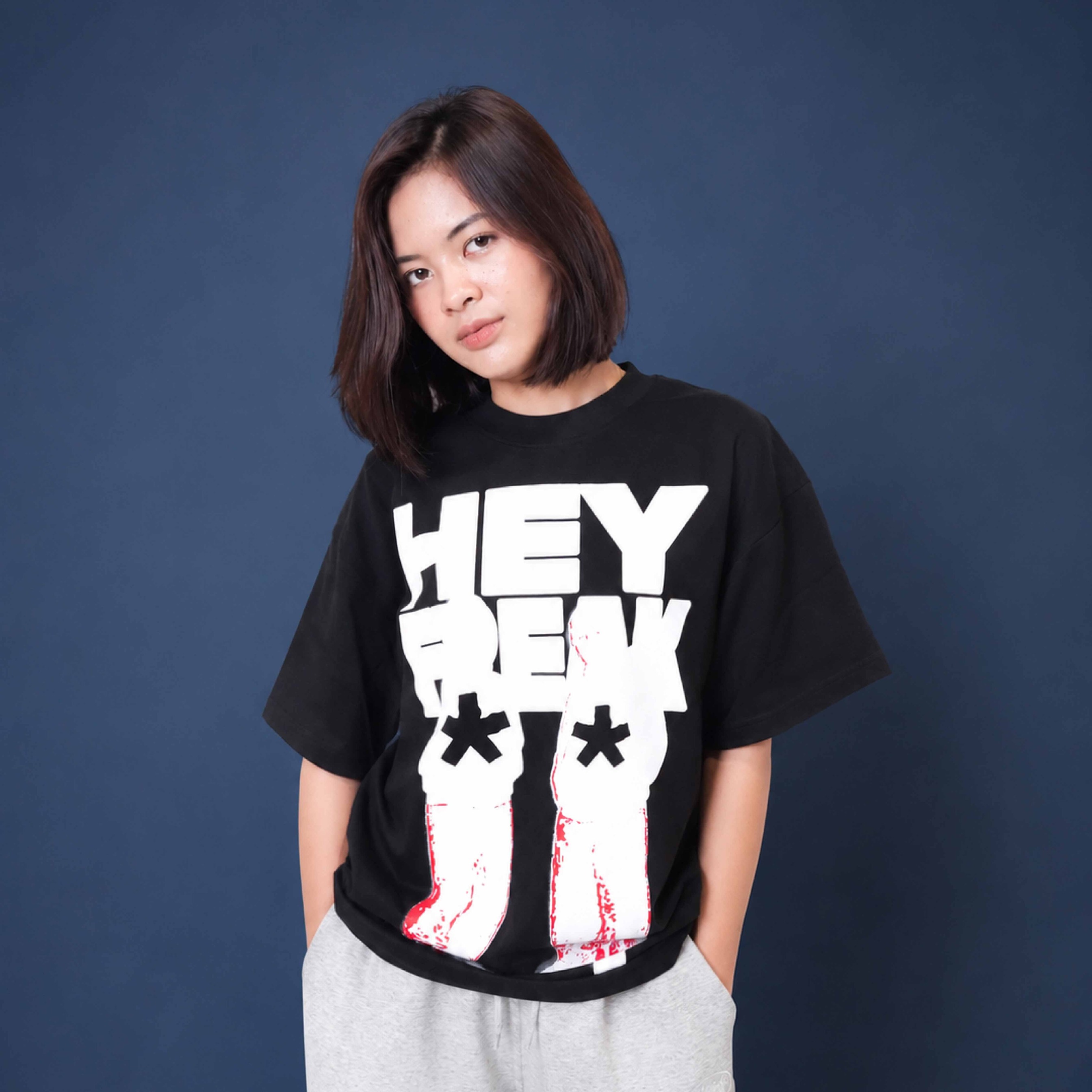 Heyfreak T-shirt Oversize Two Shadow