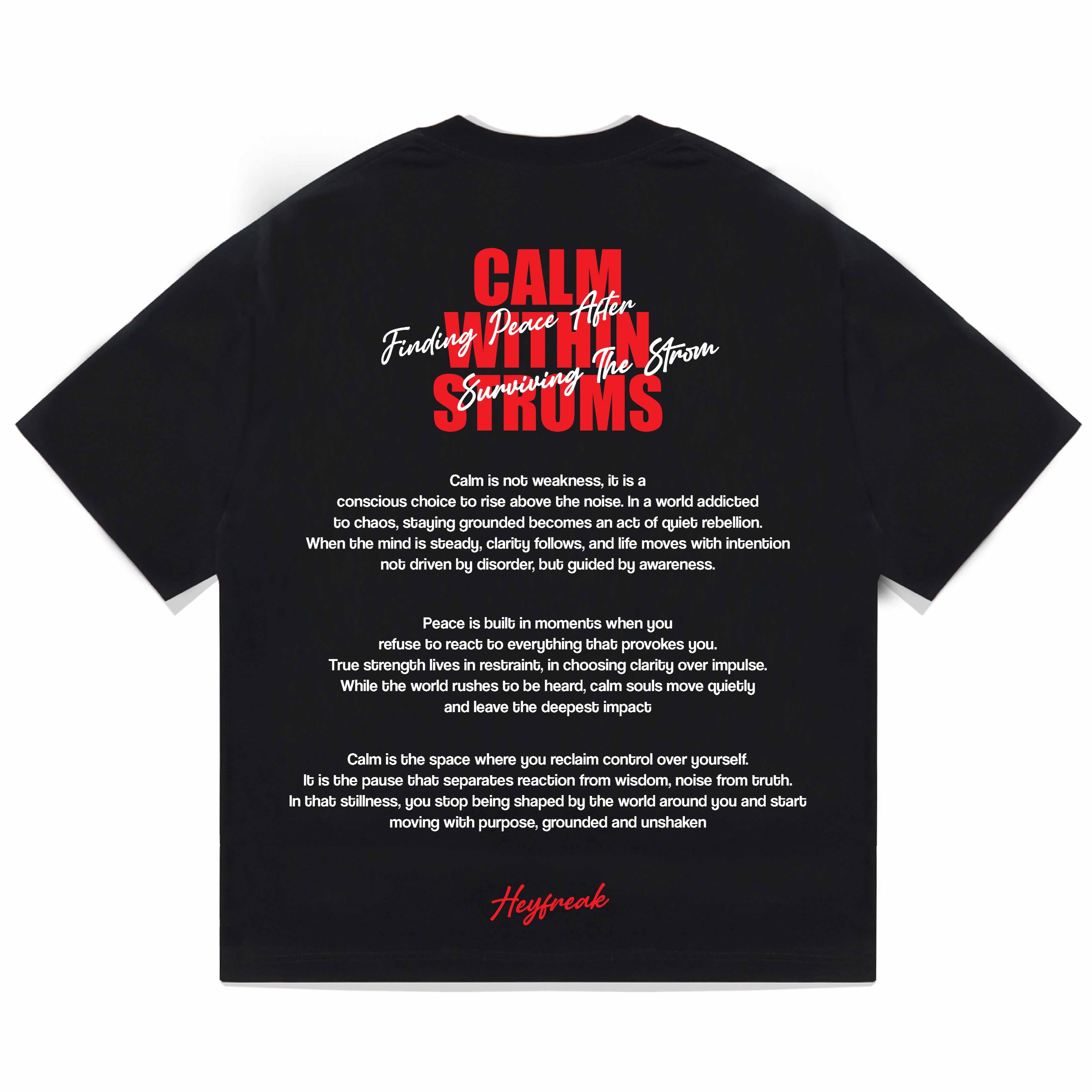 Heyfreak T-shirt Oversize Strom V2