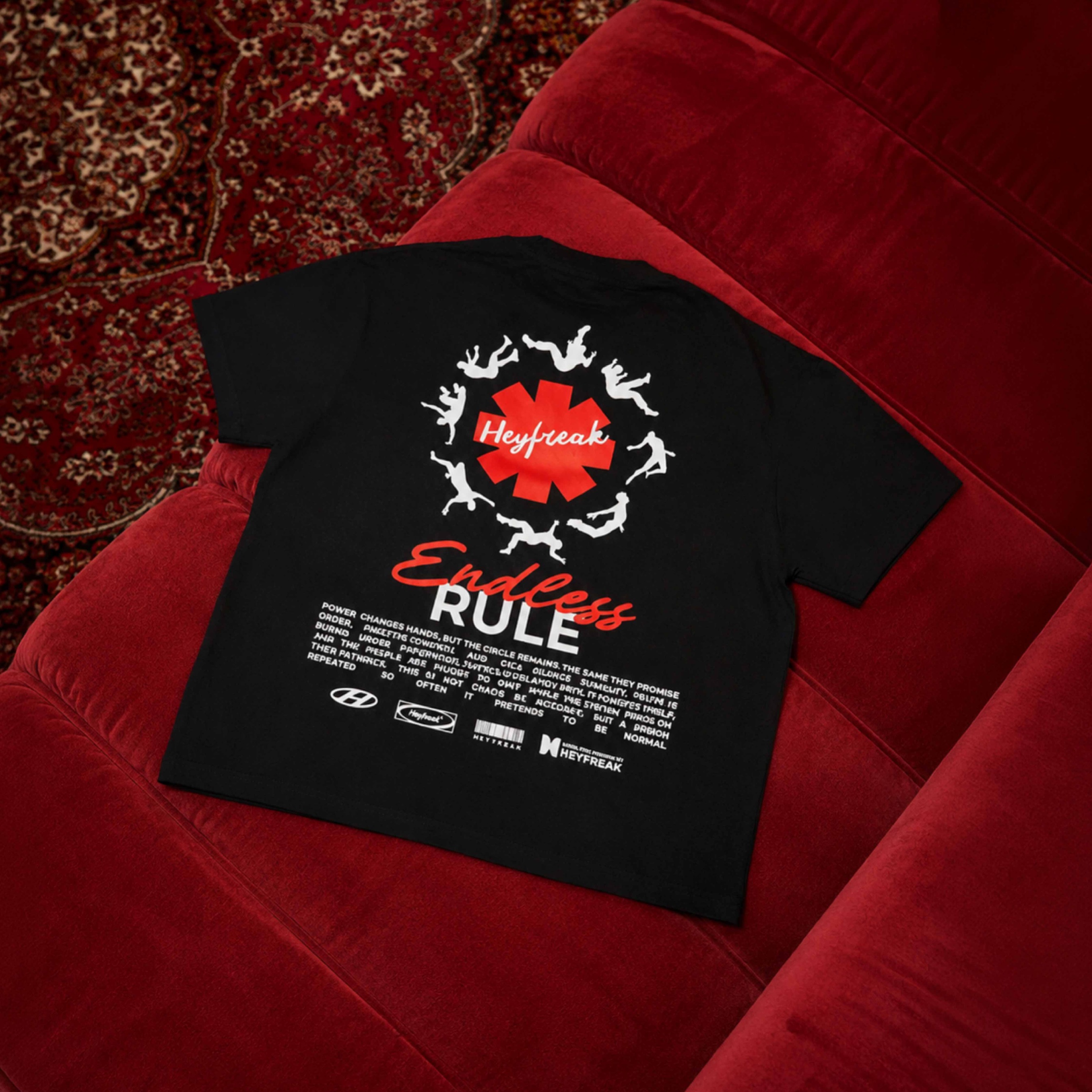 Heyfreak T-shirt Oversize Endless Rule