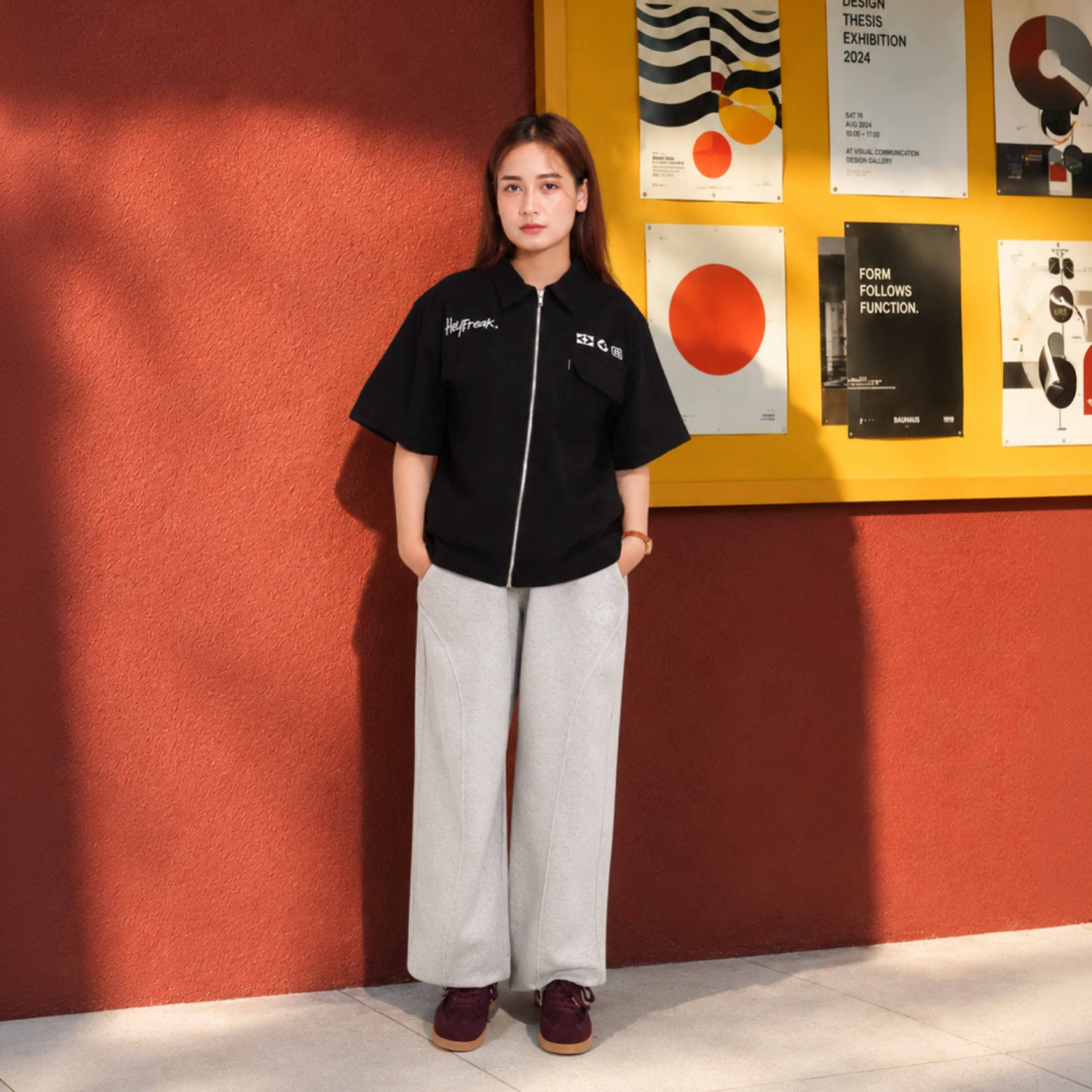 Heyfreak Work Shirt Boxy Noshiro