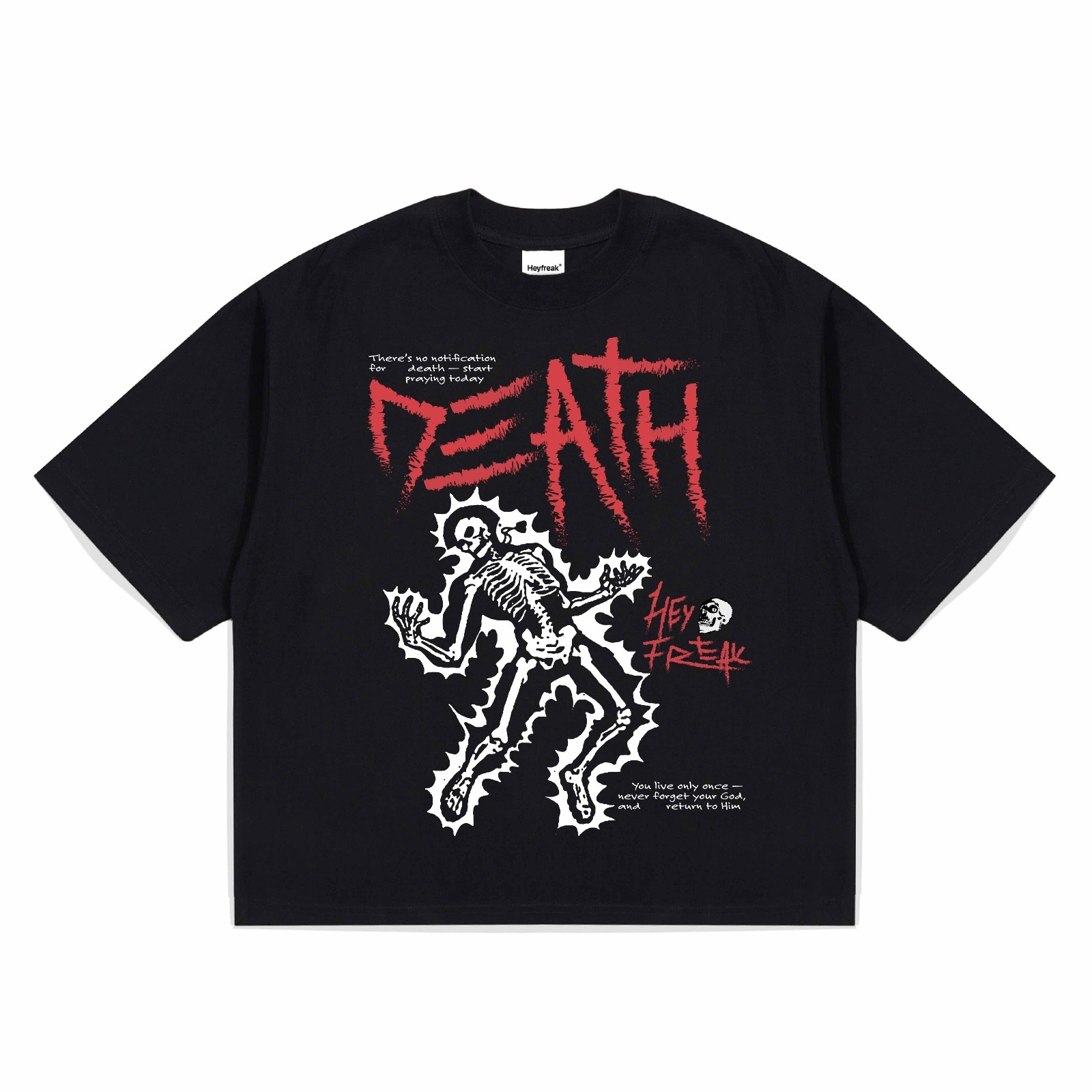 Heyfreak T-shirt Boxy Oversize Death