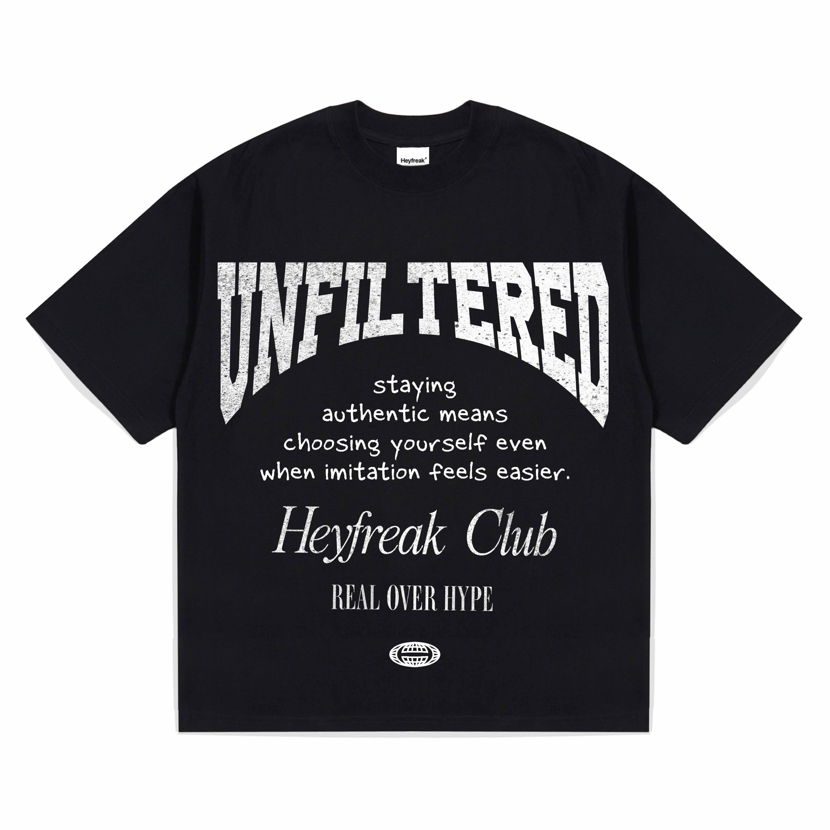 Heyfreak T-shirt Oversize Unfilterd