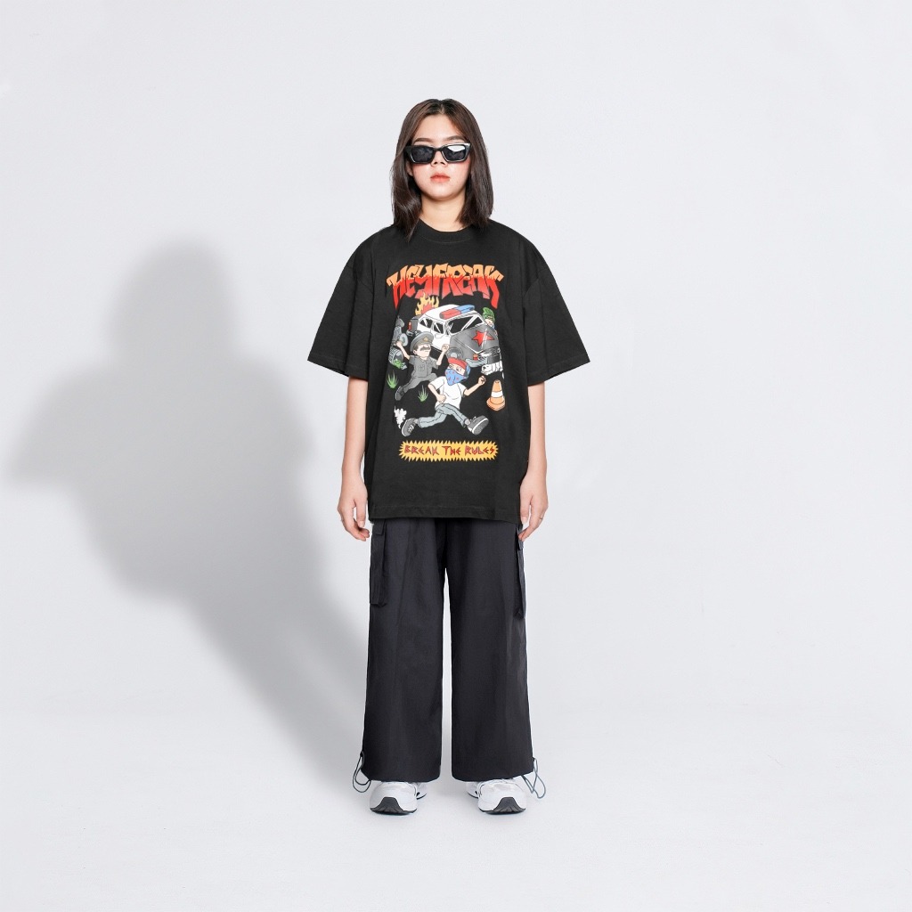 Heyfreak T-shirt Oversize Break The Rules