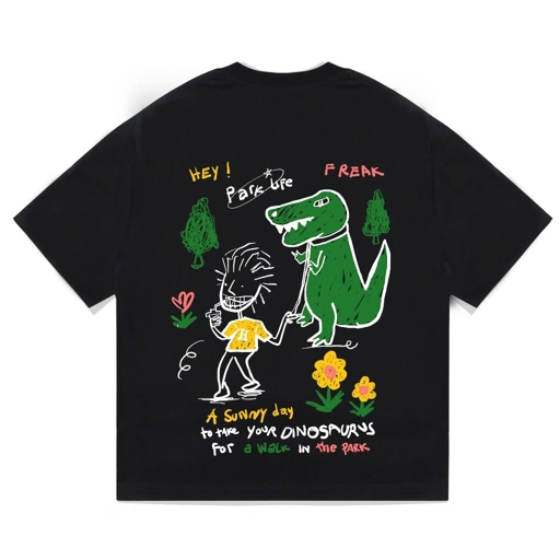 Image of Heyfreak T-shirt Oversize Park Life