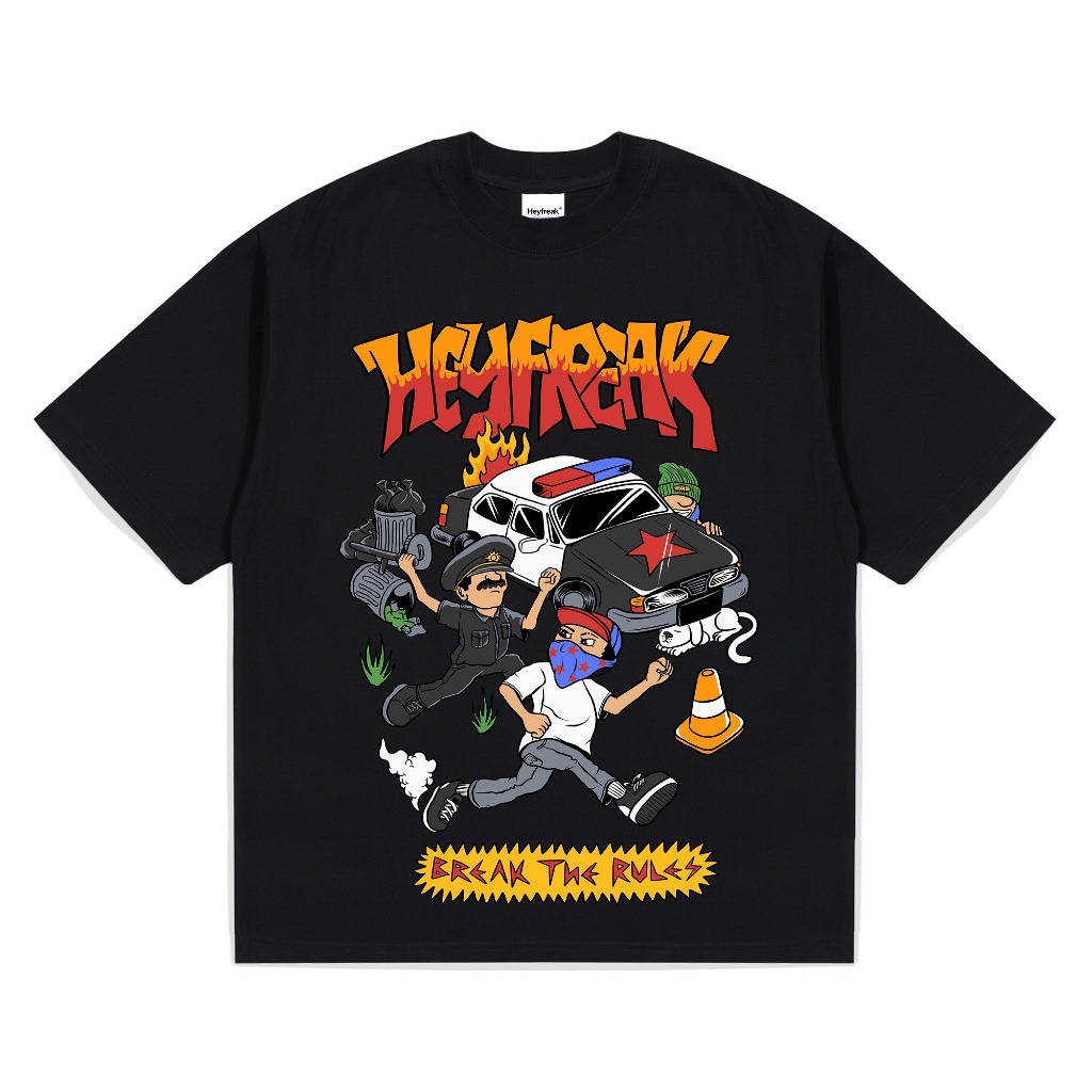 Heyfreak T-shirt Oversize Break The Rules