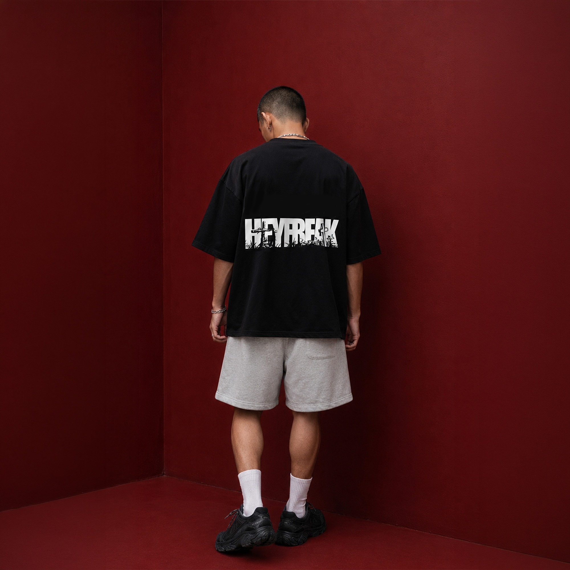 Heyfreak T-shirt Oversize Scary No Story