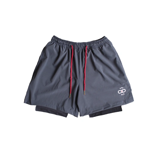 Image of OG Series 2-in-1 Running Shorts Grey