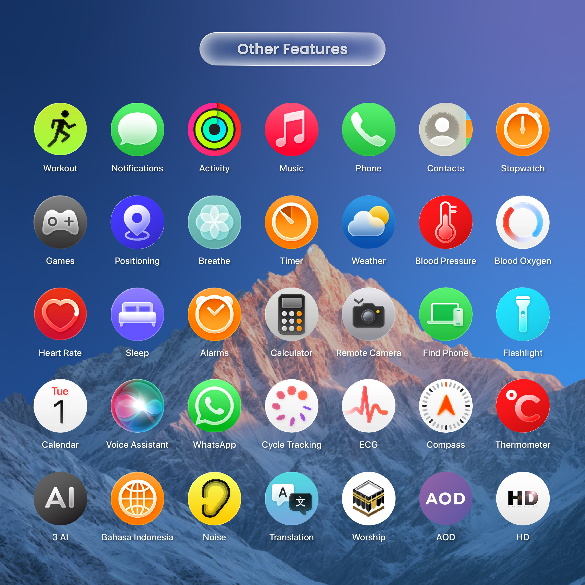 [BOGO] Clouvi X11 Smartwatch AI Balas Chat WhatsApp 2026 | Bisa Telepon & Musik | Android iOS