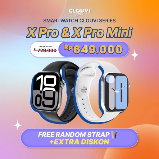 Image of [FREE GIFT] Clouvi X Pro & X Pro Mini Layar Amoled dengan Fitur Terlengkap