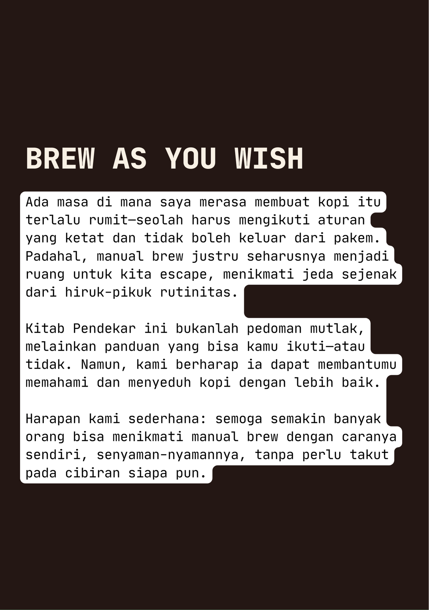 Buku Pendekar Kopi