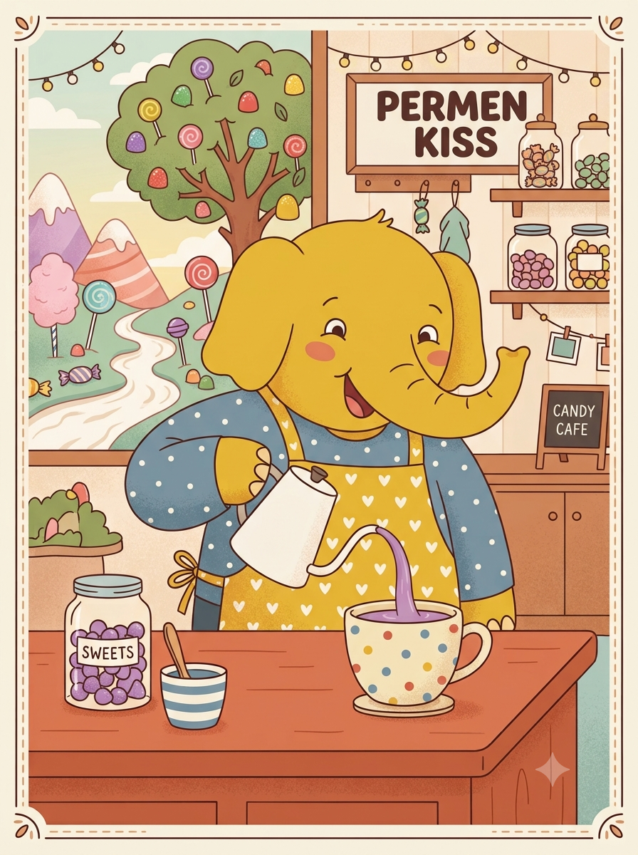 1909 Permen Kiss