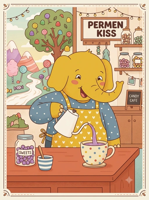 1909 Permen Kiss