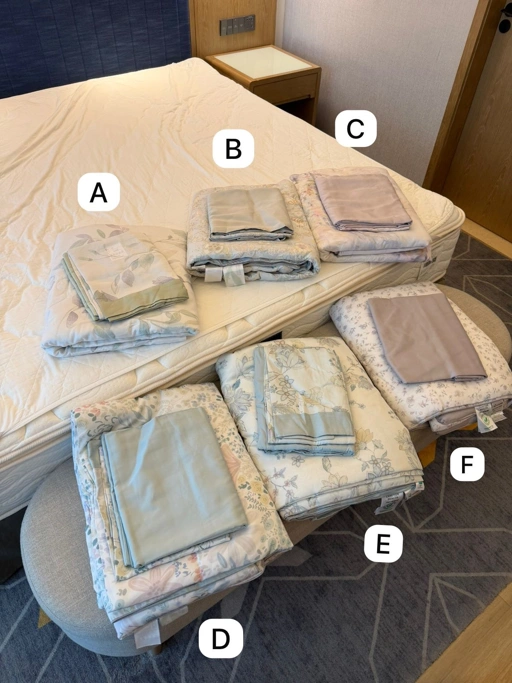 Image of SET BEDCOVER SPREI (pinggir tidak karet)