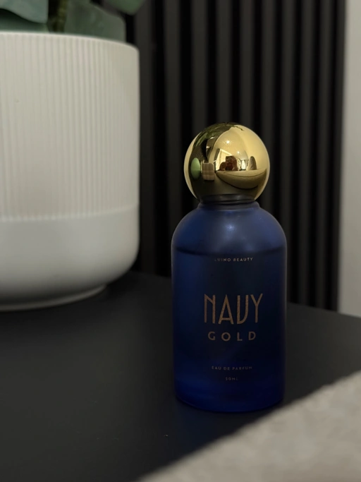 Image of Navy gold
