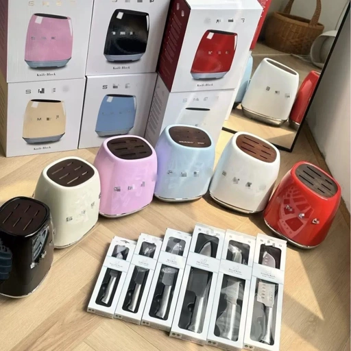 Image of Semog Knife Block set (PISAU 6pcs + TEMPAT PISAU)