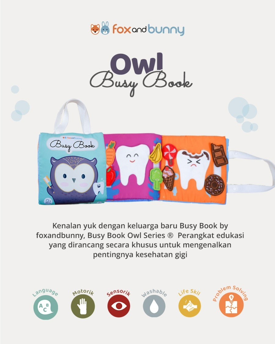 Busy Book Owl Series