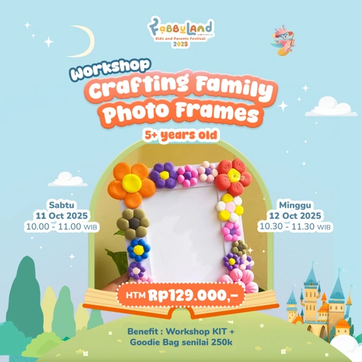 Image of Workshop Fabbuland | Crafting Family Photo Frames | Usia 5+ tahun