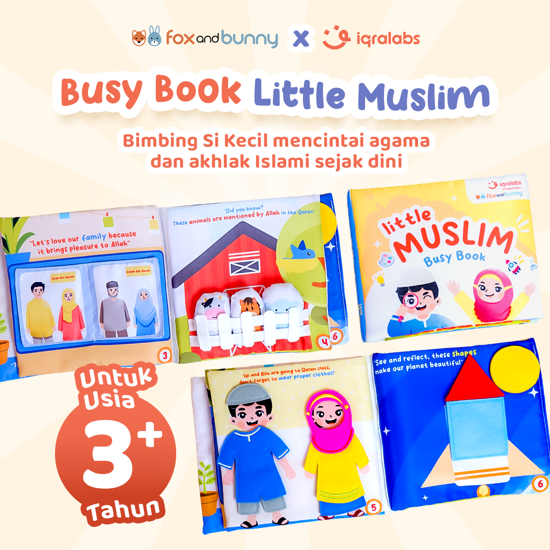 Busy Book Little Moslem x IQRALABS