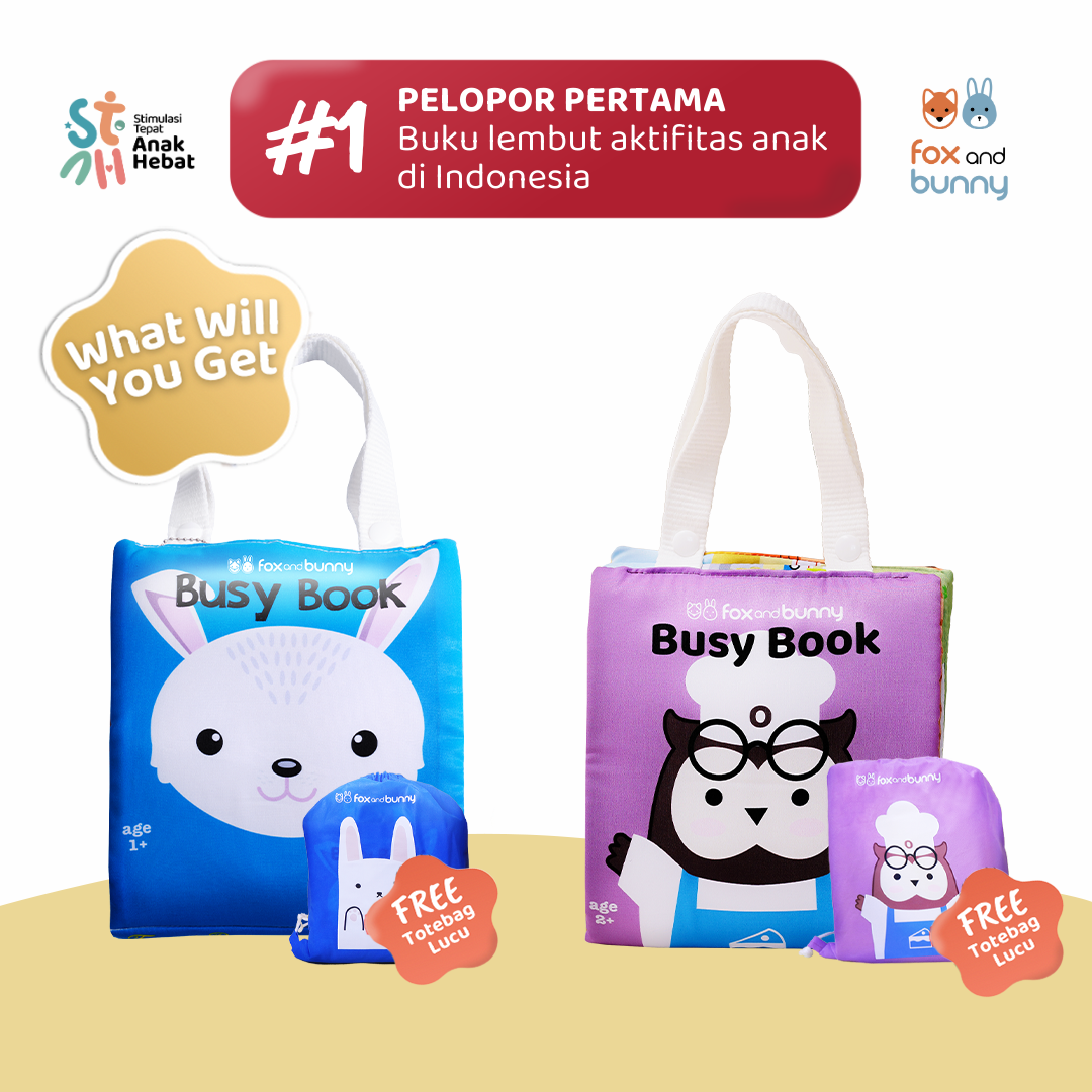 Bunny + any variant busy book