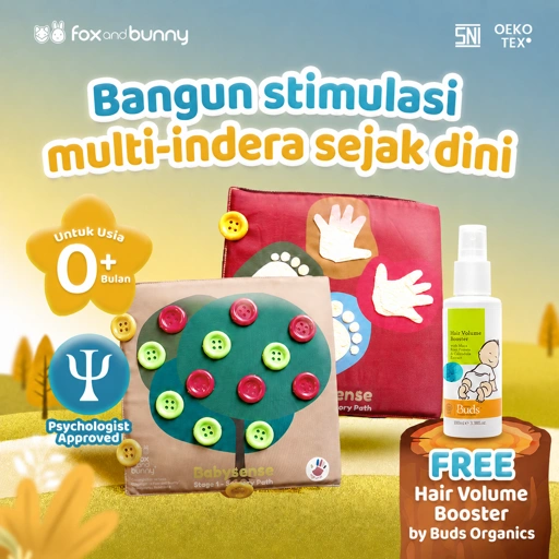 Image of Sensory Path | Baby Sense  | Usia  0-3 thn [Free Hair Volume Booster by Buds Organics untuk Pembelian Bundle]