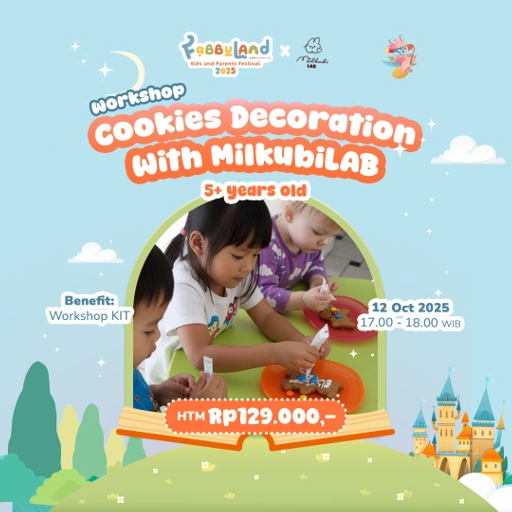 Image of Workshop Fabbuland | Cookies Decoration with Milkubilab | Usia 5+ tahun