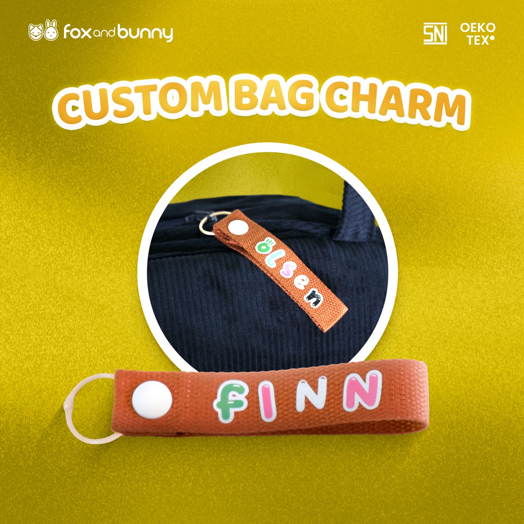 FoxandBunny - Gantungan Tas Bag Charm Aksesoris gift set Premium