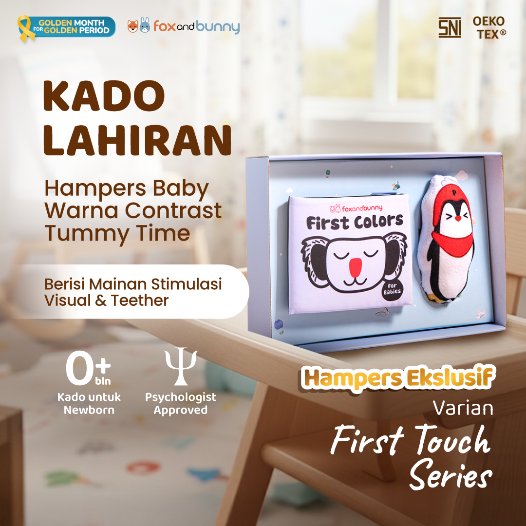 FoxandBunny | Hampers Newborn Eksklusif | First Touch Series | Kado Lahiran