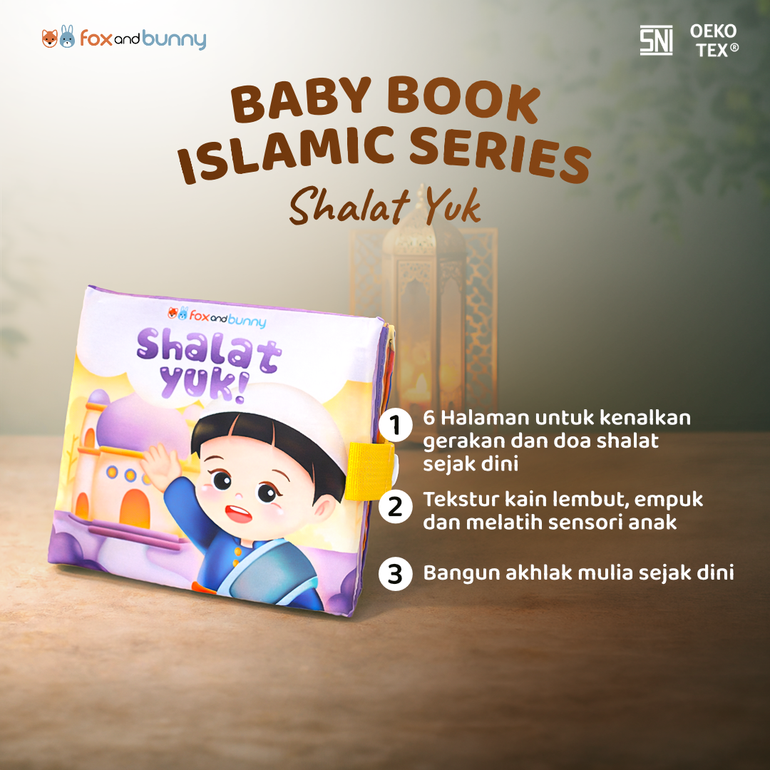 Foxandbunny - Hampers Ramadhan Anak Amina Series Buku Edukasi Islami & Perlengkapan Ibadah Anak Gift Set Premium 