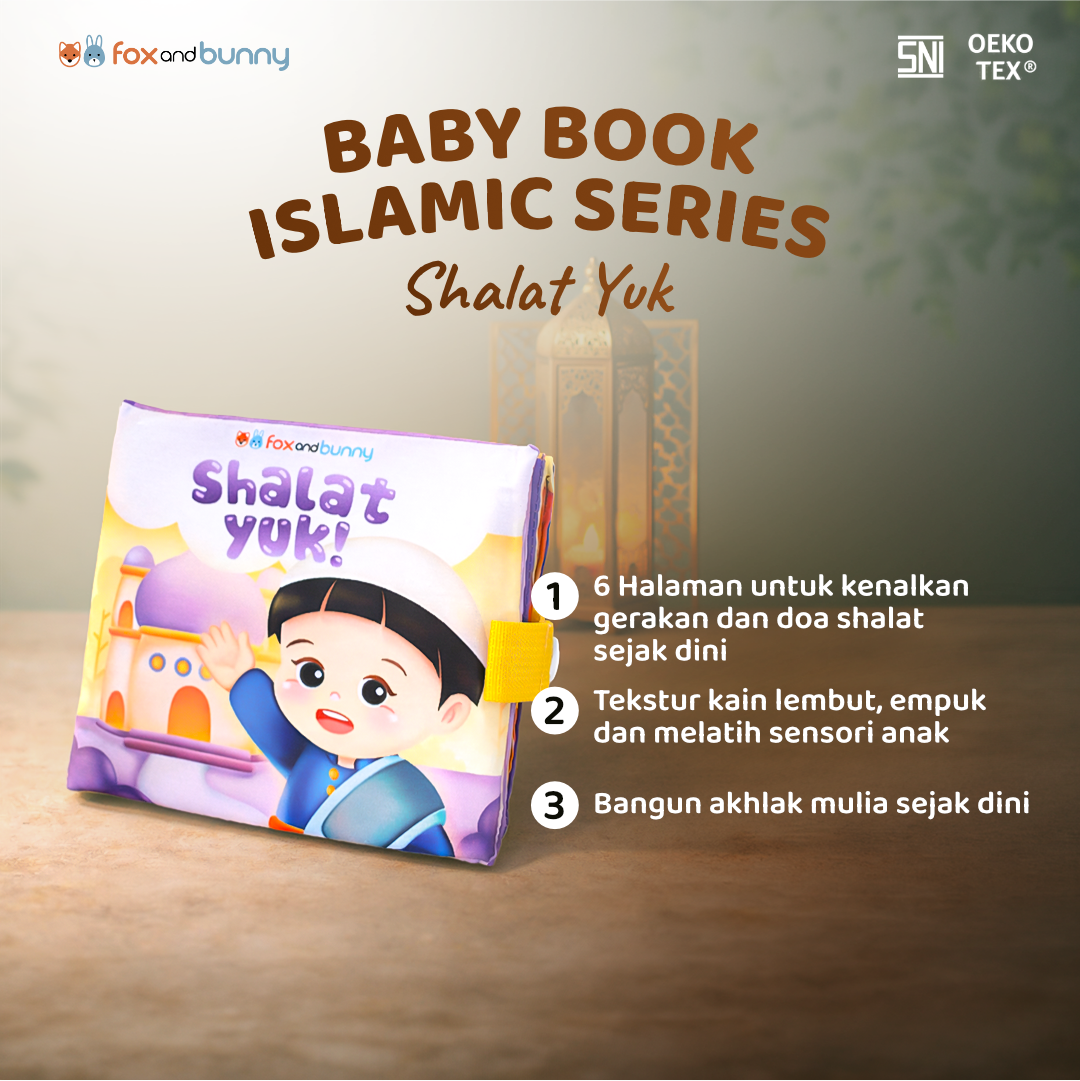 Foxandbunny - Hampers Ramadhan Anak Salman Series Buku Edukasi Islami & Perlengkapan Ibadah Anak Gift Set Premium