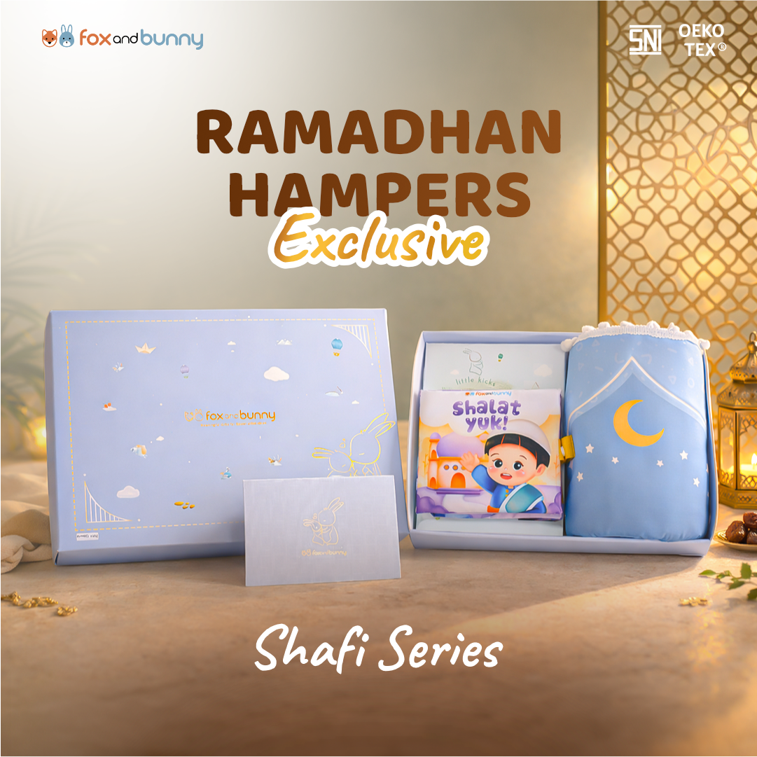 Foxandbunny - Hampers Ramadhan Anak Shafi SeriesBuku Edukasi Islami & Perlengkapan Ibadah Anak Gift Set Premium