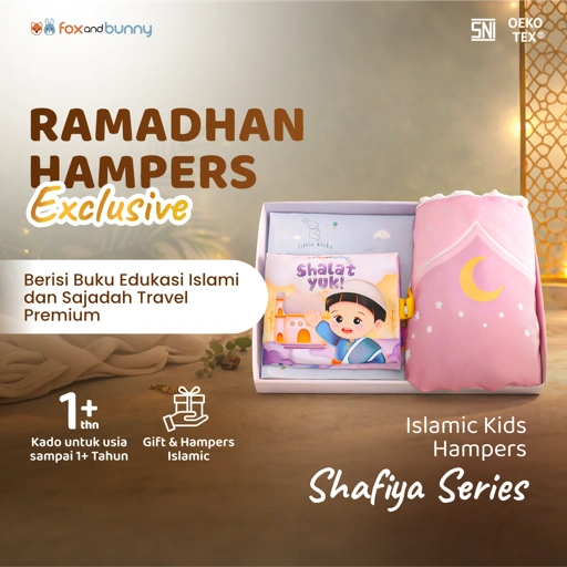 Image of Foxandbunny - Hampers Ramadhan Anak Shafiya Series Buku Edukasi Islami & Perlengkapan Ibadah Anak Gift Set Premium 