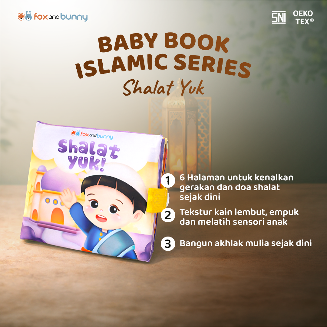 Foxandbunny - Hampers Ramadhan Anak Shafiya Series Buku Edukasi Islami & Perlengkapan Ibadah Anak Gift Set Premium