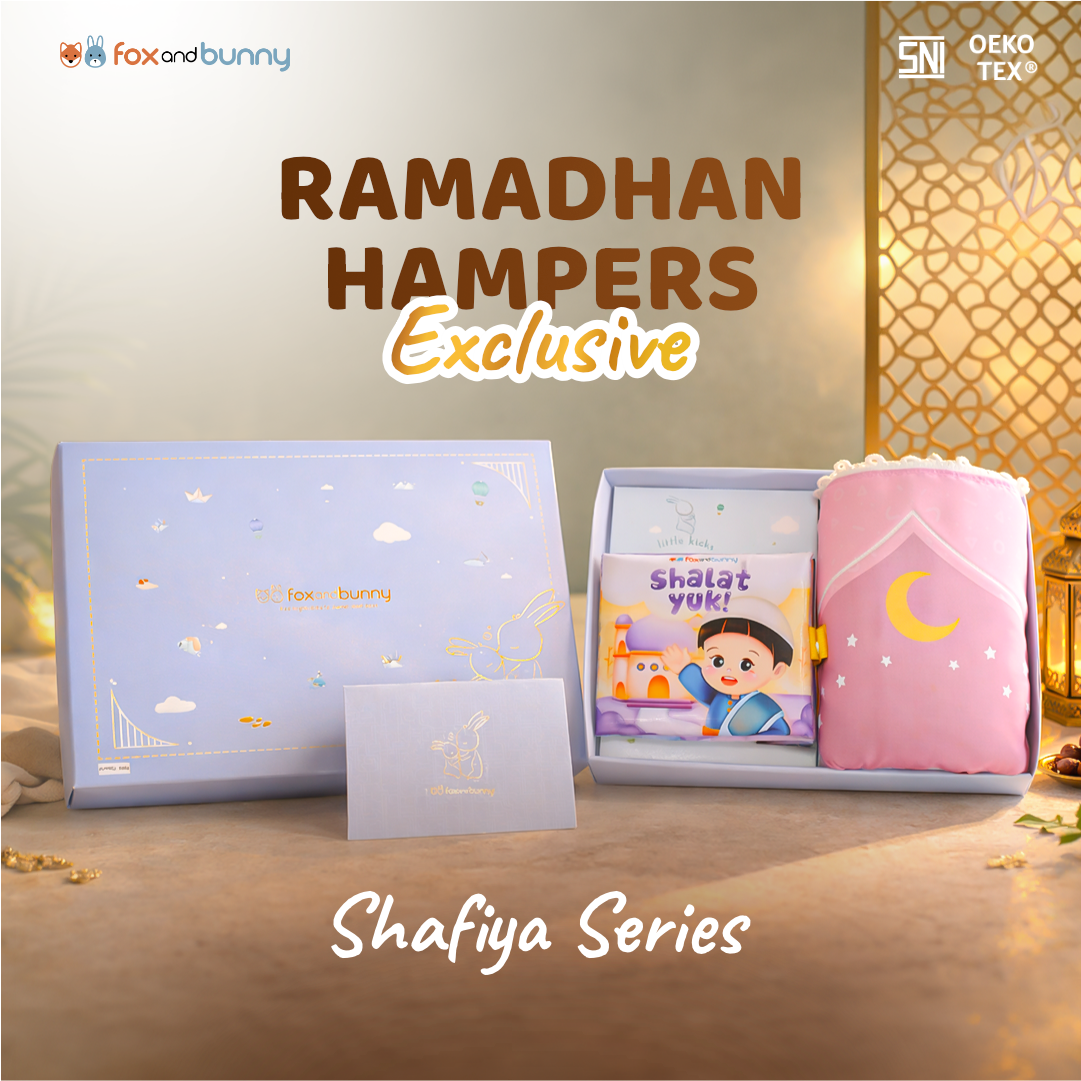 Foxandbunny - Hampers Ramadhan Anak Shafiya Series Buku Edukasi Islami & Perlengkapan Ibadah Anak Gift Set Premium
