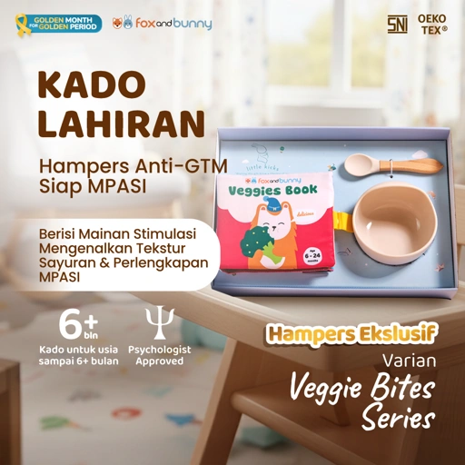 Image of FoxandBunny | Hampers Newborn Eksklusif | Veggie Bites Series | Kado Lahiran