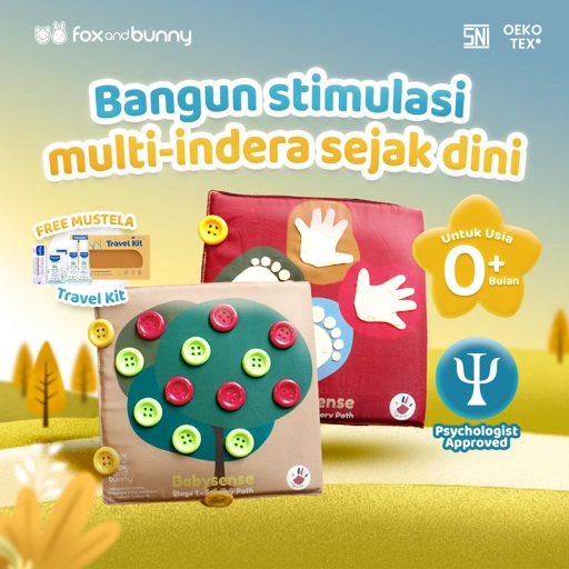 Image of Sensory Path | Baby Sense  | Usia  0-3 thn [Free Mustela Travel Kit untuk Pembelian Bundle]