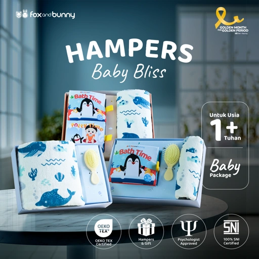 Image of Hampers Baby Bliss Series Siap Training & Mandi by foxandbunny | Paket Kado Hadiah Anak Premium