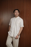 Foxandbunny x Sasinari - Baju Muslim Koko Pria Semai Dewasa Lengan Pendek Cotton Premium